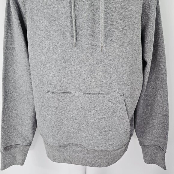 American Eagle Men's Grey Long Sleeve Pouch Front Hooded Pullover Size M NWOT - Picture 4 of 15